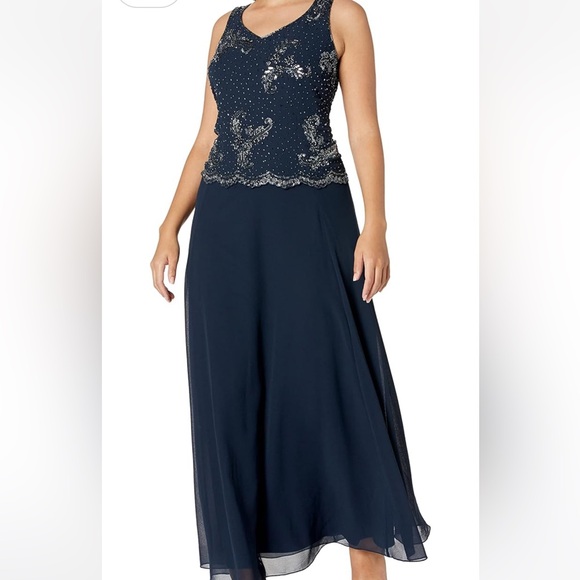 Women’s Slate Grey Size 14 Formal Dress - Mother of the Bride - Picture 2 of 10